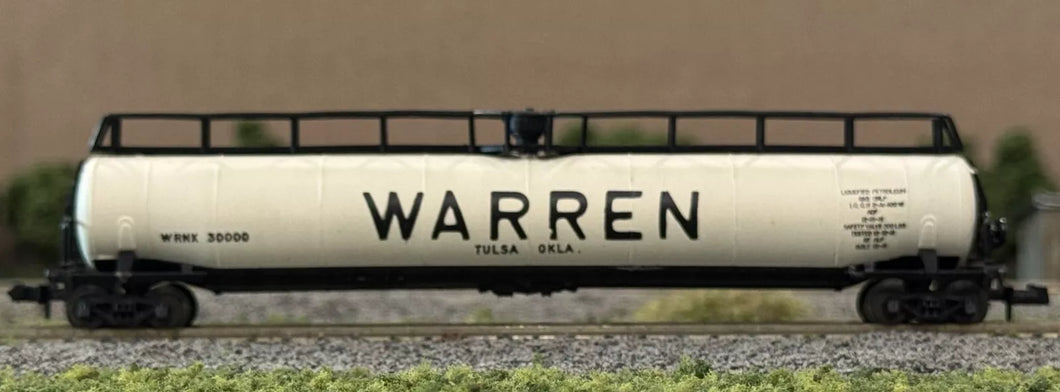 N Scale - Atlas Warren Tank Lines Jumbo Tank Car WRWX30000 N11673