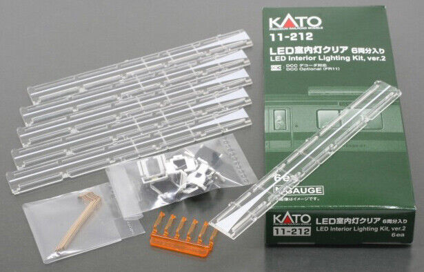 N Scale - Kato 11-212 LED Interior Lighting Kit Version 2 (6 Kits) N11503
