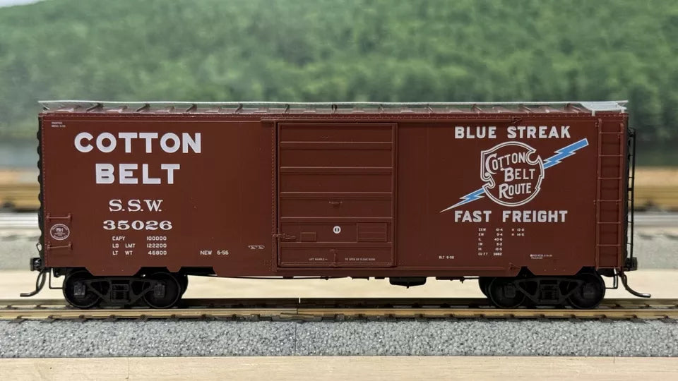 HO Scale - Kadee 5321 Cotton Belt 40' PS-1 Single Door Boxcar SSW35026 HO11002