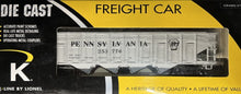 Load image into Gallery viewer, O- K-Line 6-22293 Pennsylvania (Diecast) 4-Bay Hopper w/ Coal Load #253776 O9603
