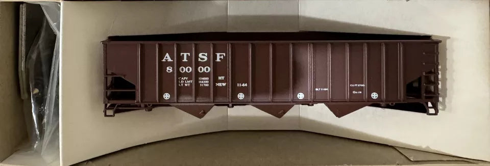 HO - Stewart Hobbies 10004 Santa Fe 70 Ton 14 Panel Hopper Kit ATSF80000 HO10865
