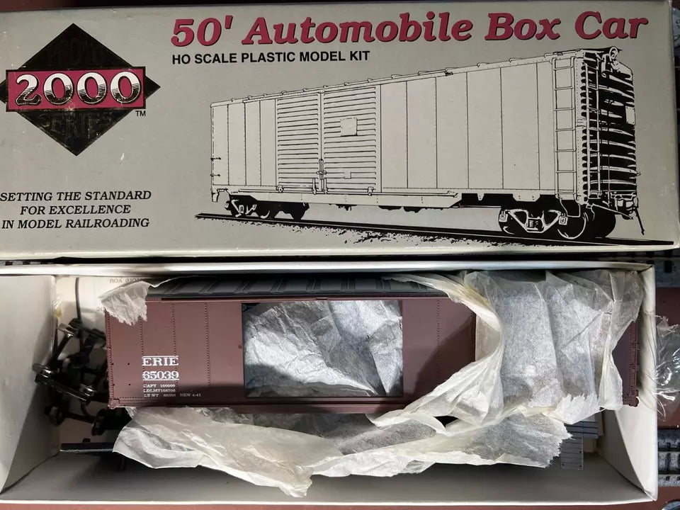 HO - Proto2000 21018 Erie 50' Automobile Boxcar w/ End Doors ERIE65039 HO7044