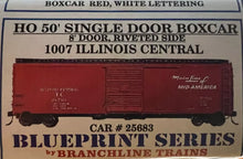 Load image into Gallery viewer, HO - Branchline Trains Illinois Central 50&#39; Single Door Boxcar IC25683 HO7385
