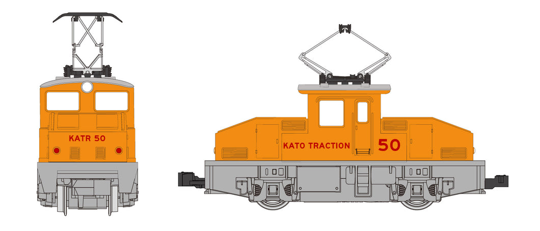 N Scale - Kato 10-504-US Steeple Cab Electric Locomotive #50 N7348