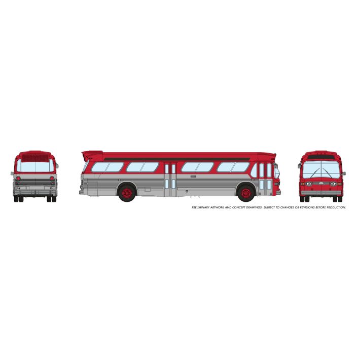 N Scale - Rapido Trains 573097 New Look Bus (Generic) N6563