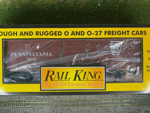 Load image into Gallery viewer, O Scale - MTH RailKing 30-7418 Pennsylvania Rounded Roof Boxcar 76642 O5057
