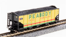 Load image into Gallery viewer, N Scale - Broadway Limited BLI7163 Peabody Coal 3-Bay Hopper PCCX9532 N6974
