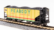 Load image into Gallery viewer, N Scale - Broadway Limited BLI7163 Peabody Coal 3-Bay Hopper PCCX9532 N6974

