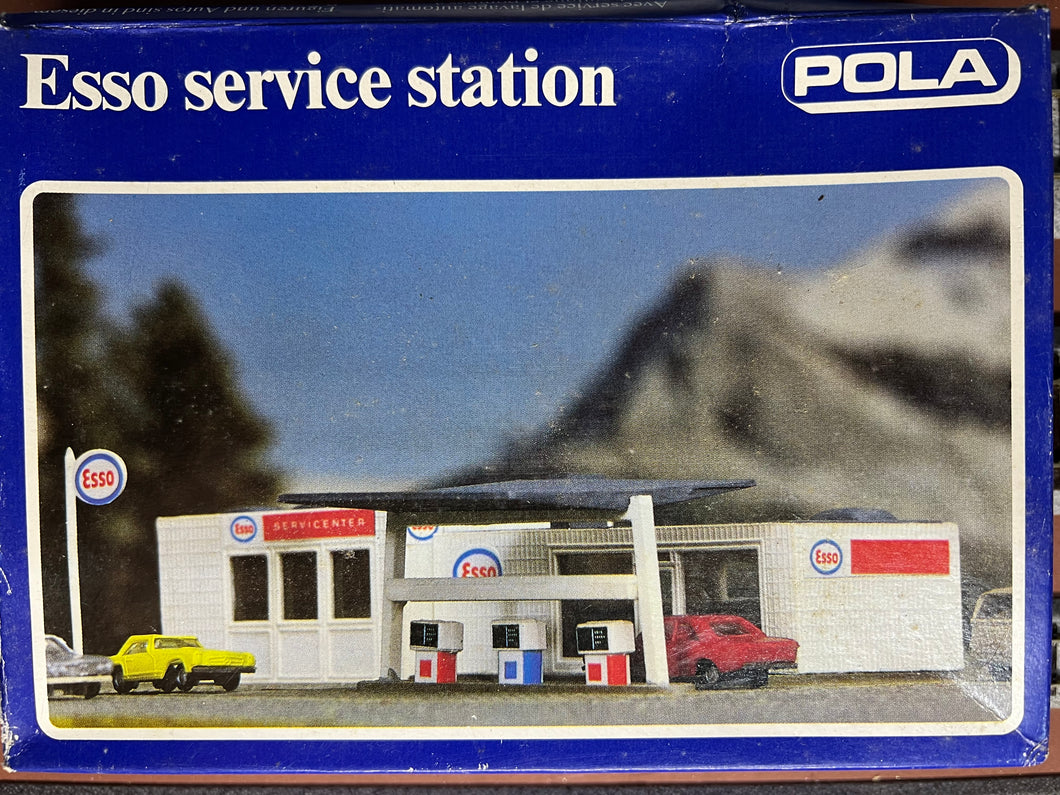 N Scale - Pola N238 Esso Service Station N6725
