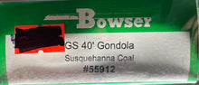 Load image into Gallery viewer, HO Scale - Bowser 55912 Susquehanna Coal GS 40&#39; Gondola Kit #1070 HO7206
