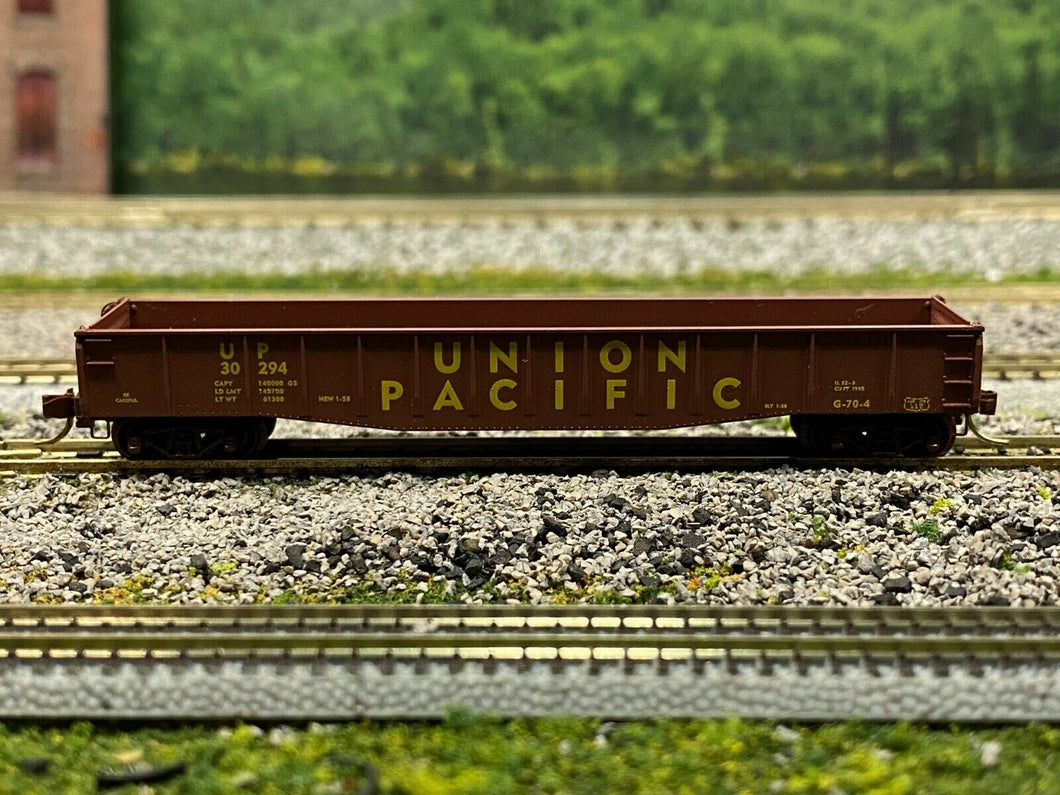 N Scale - MTL 46350 Union Pacific 50' Fishbelly Side Gondola UP 30294 N5087
