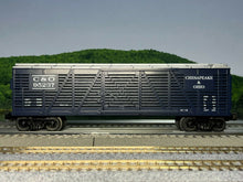 Load image into Gallery viewer, O Scale - MTH RailKing 30-7113 Chesapeake &amp; Ohio Stock Car O5868
