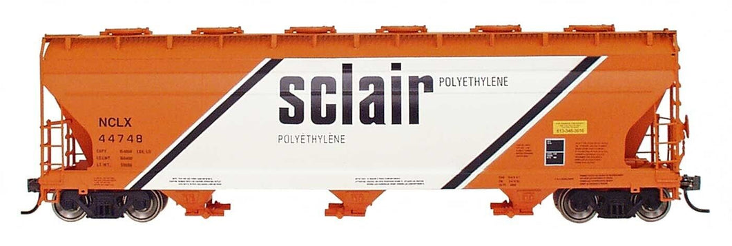 HO- Intermountain 47020-26 SCLAIR ACF 4650 3-Bay Covered Hopper NCLX46518 HO6903