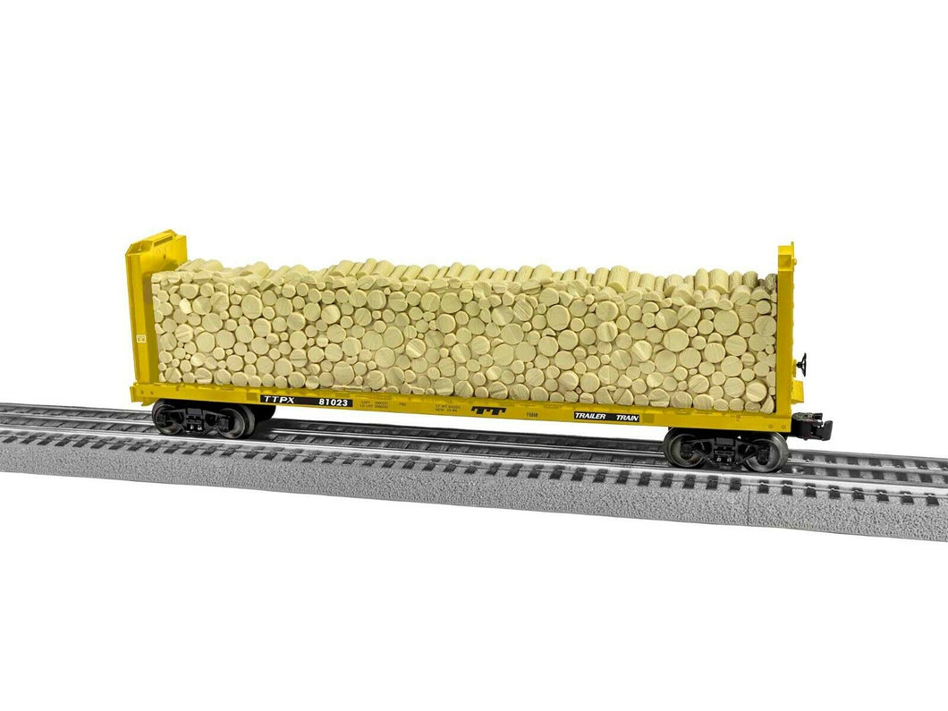 O Scale - Lionel 2043121 Trailer Train Bulkhead Flatcar TTPX 81023 O5914